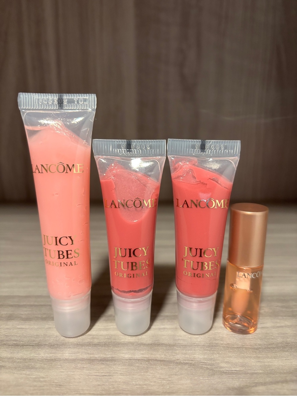 Brand New Lancôme Set- Juicy Tubes Lip Gross (more than 2 full size) ➕ Lip Oil 💋